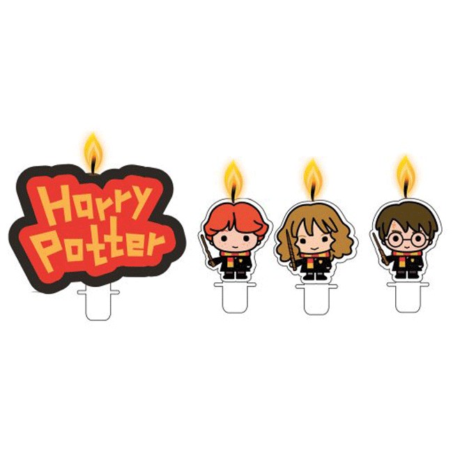 Velas Harry Potter 4unid