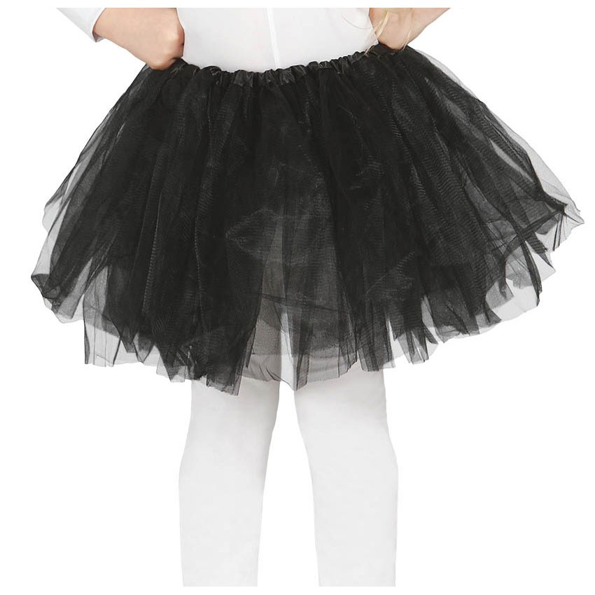 Saia Tutu Infantil Preto