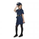 Fato Menina Policia Elegante