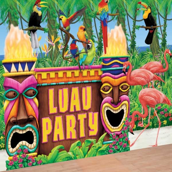 Kit decorao completo LUAU