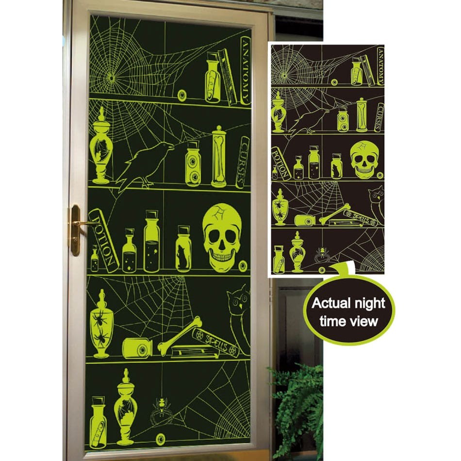 Decorao Halloween Portas GLOW