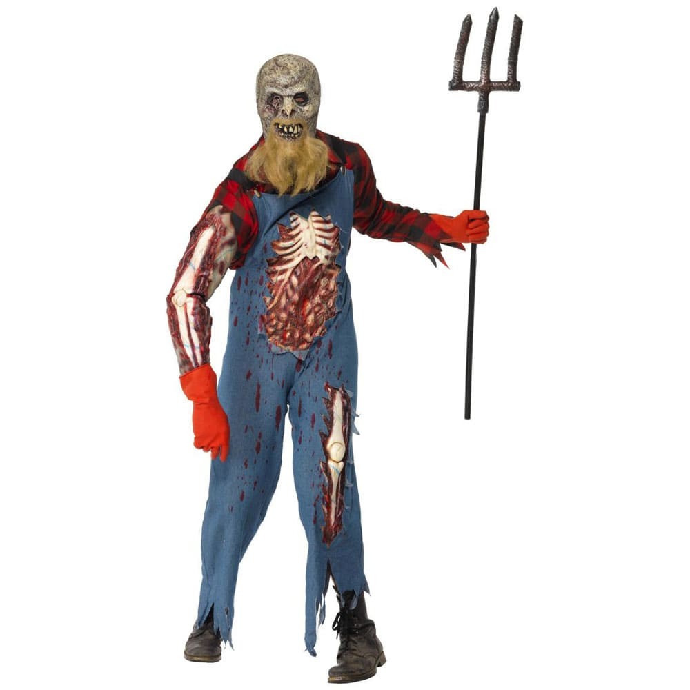 Fato de Zombie Agricultor 