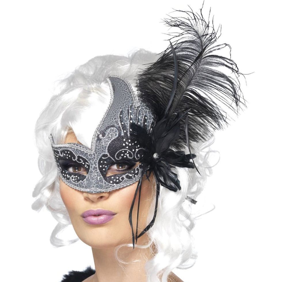 MAscarilha Cisne Negro Veneza