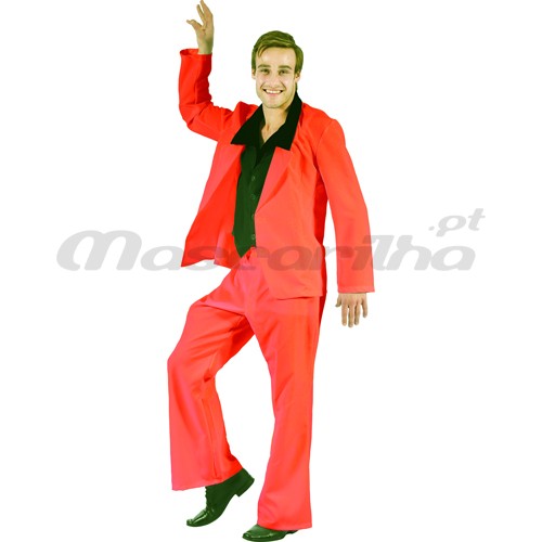 Fato Disco Man Vermelho