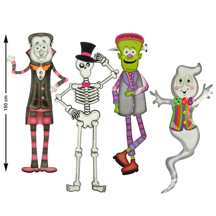 Figuras de Halloween decorativas 150cm