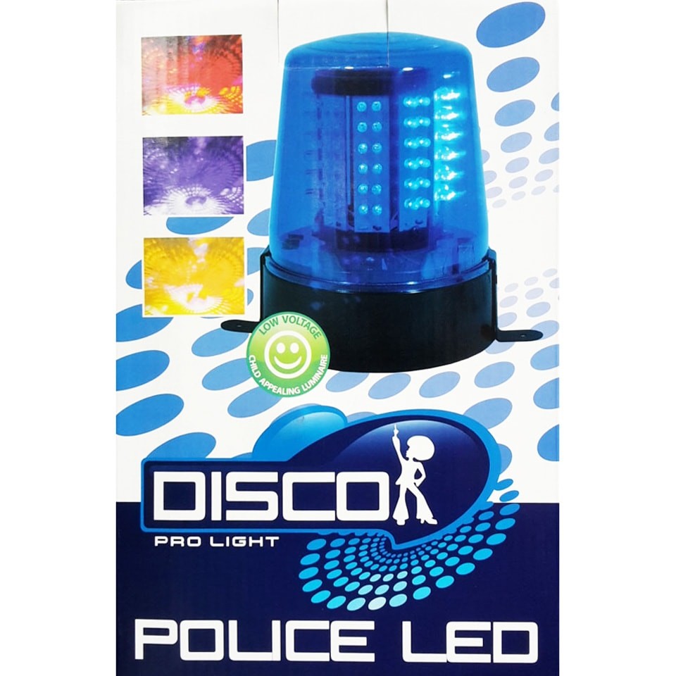 Luz Policia LED Azul