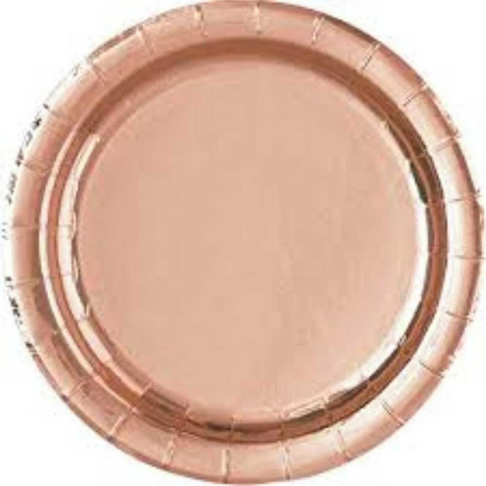 Pratos Rose Gold 8un