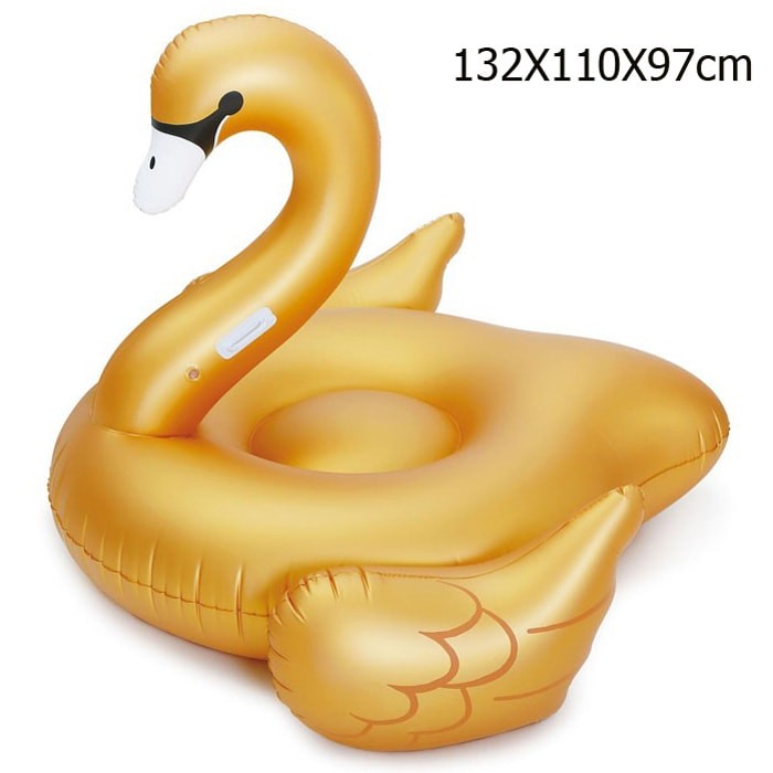 Cisne Dourado Insuflvel 132cm