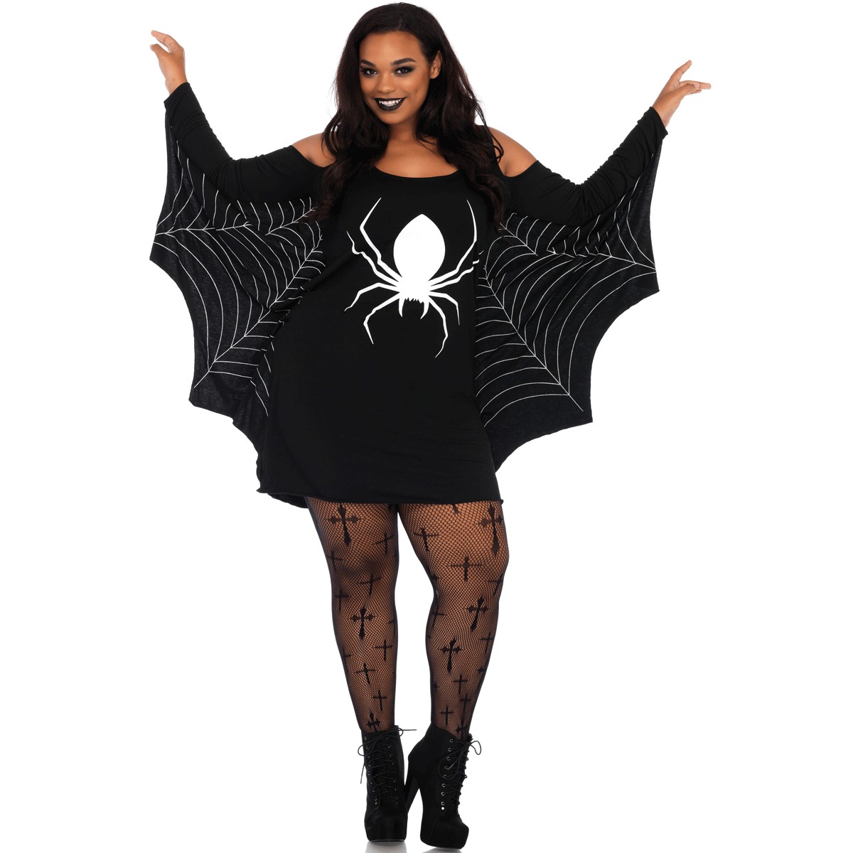 Fato Spider Lady XXL