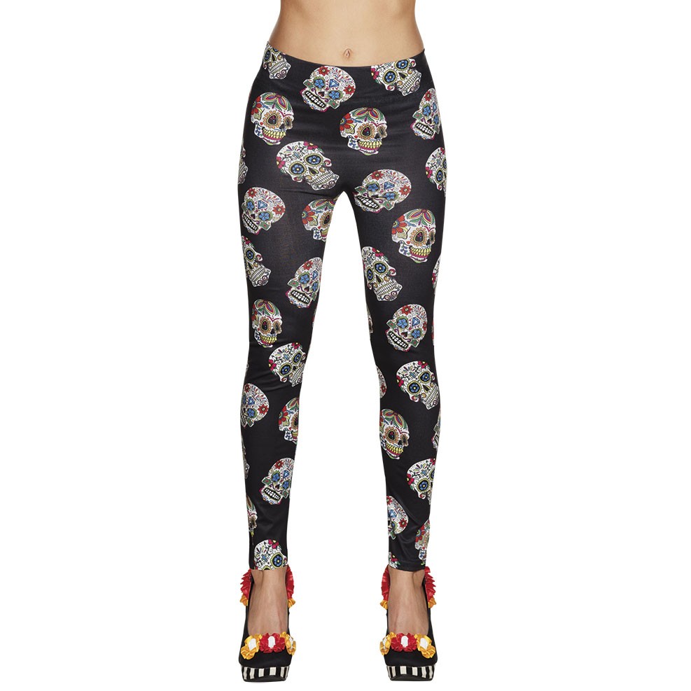 Leggings Dia de Los Muertos