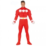 Fato Heroi Ranger Vermelho 