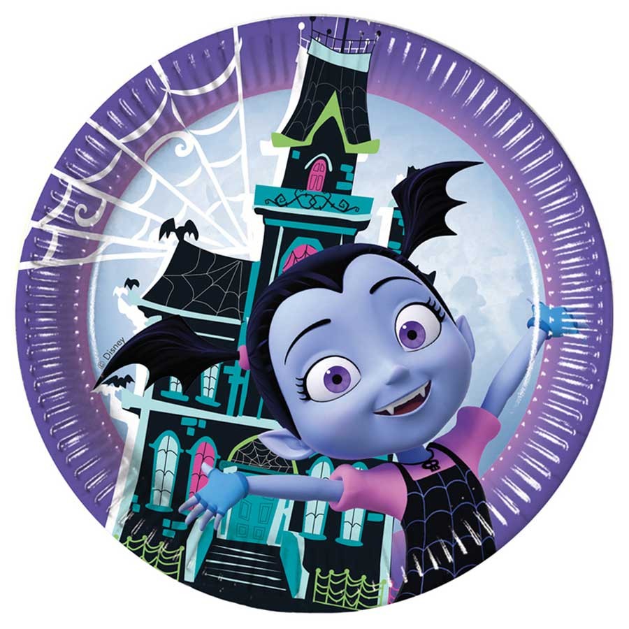 Pratos Vampirina 8 unid