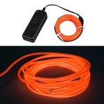 Fio Luminoso EL WIRE Laranja 6m