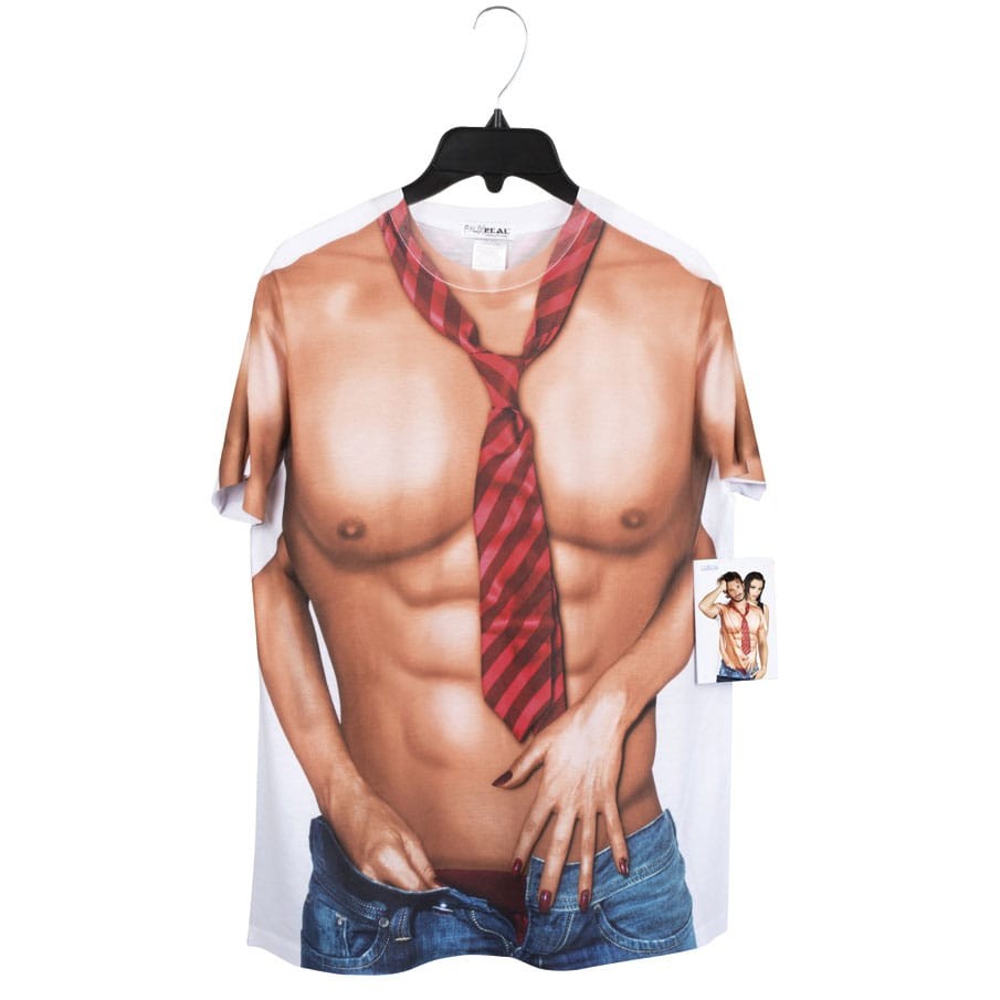 T-Shirt Homem Sexy foto realista