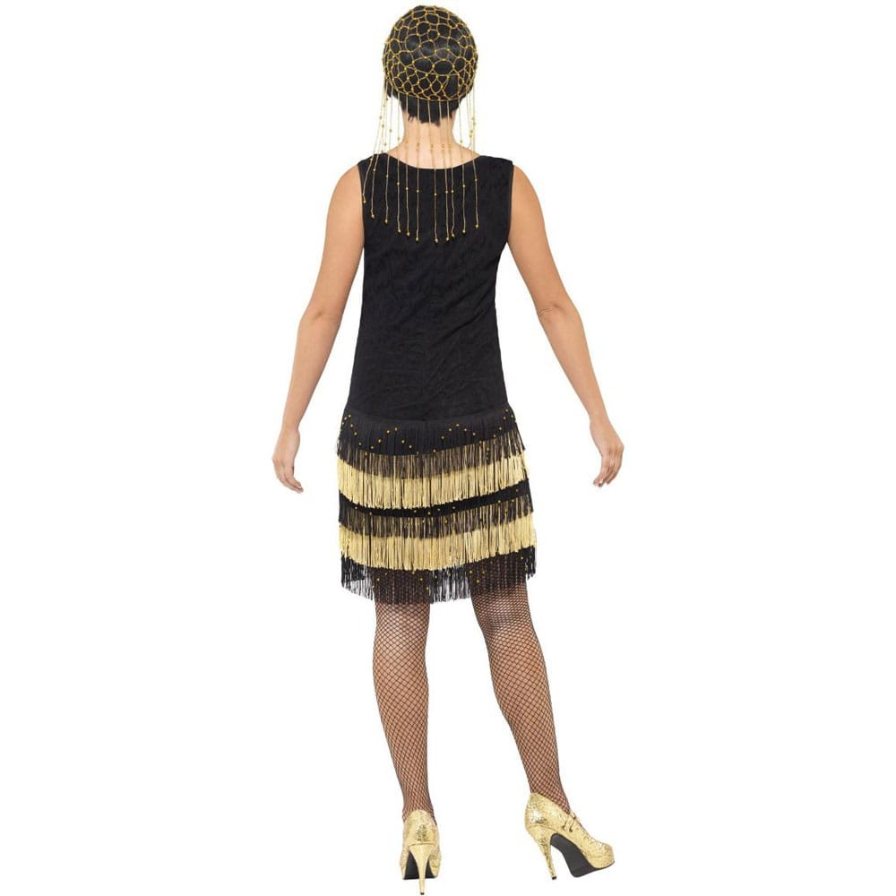 Fato Fringed Flapper Anos 20