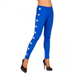 Leggings Azuis Com Estrelas