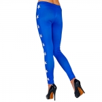 Leggings Azuis Com Estrelas