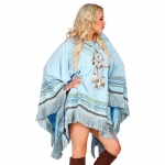 Poncho Azul Xam