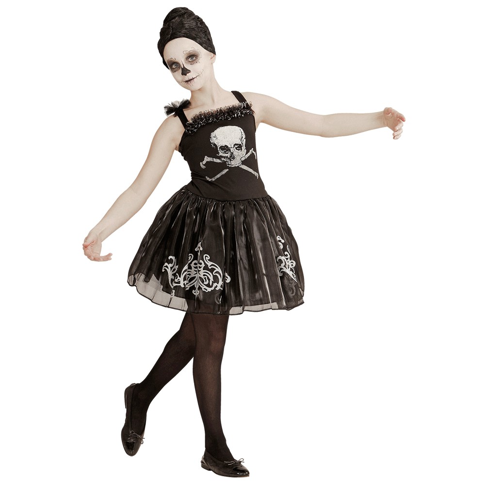 Fato Bailarina Skeleton Girl