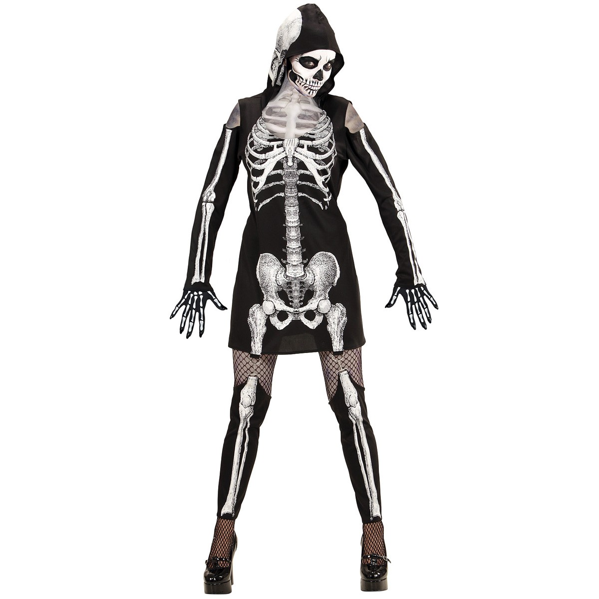 Fato Lady Skeleton Senhora