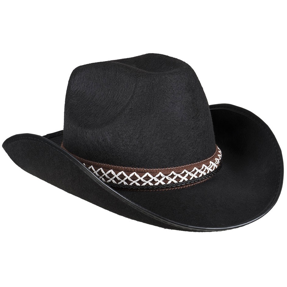 Chapu Cowboy Preto Infantil