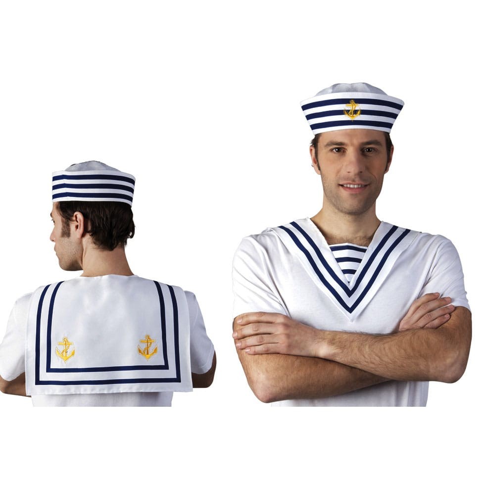 Gola de Marinheiro Navy