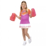 Fato Cheerleader Delux  4-6 anos