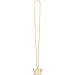 Colar VIP Dourado ou Prateado